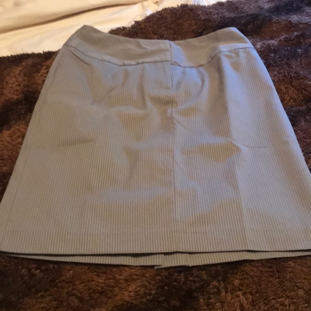 Army green pencil skirt